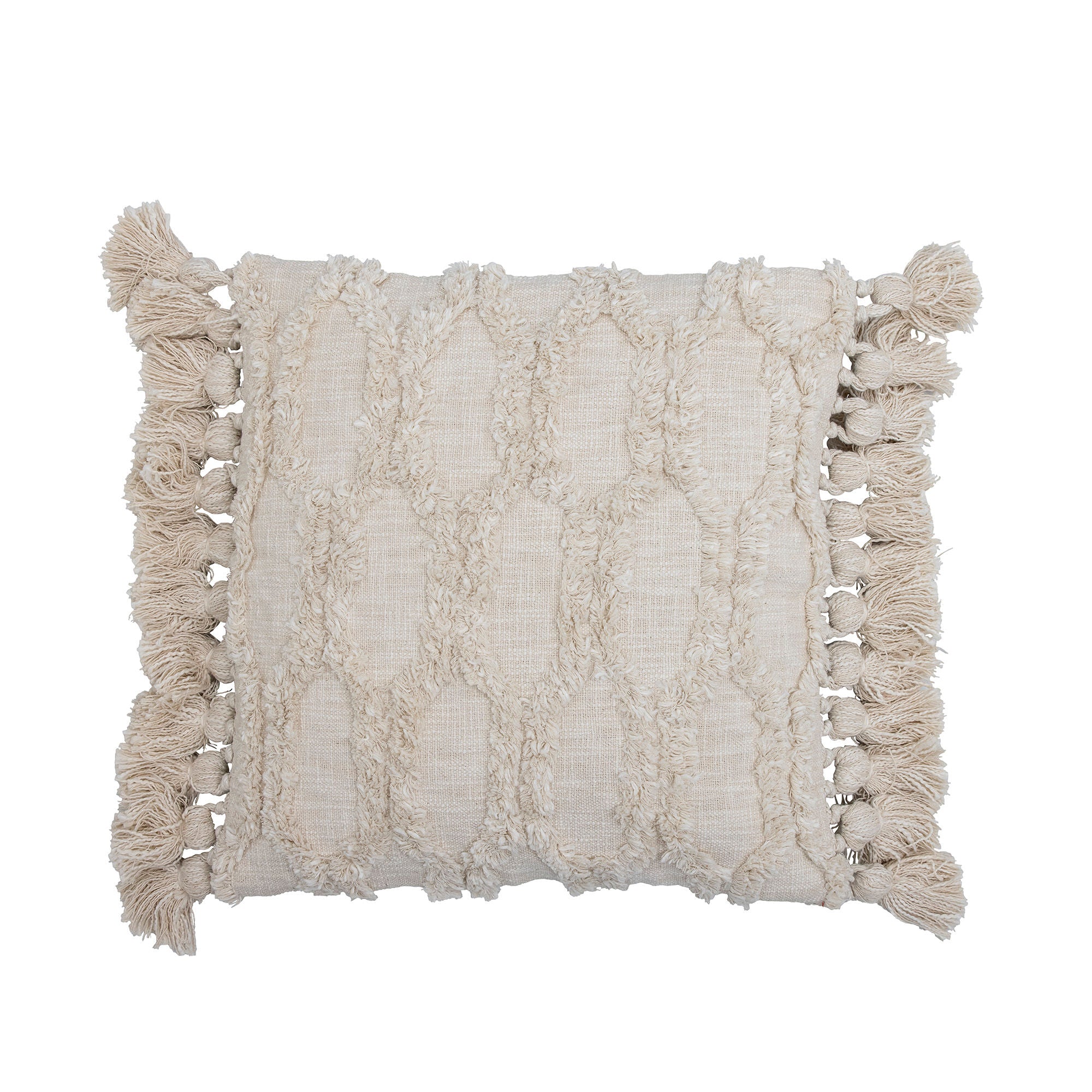 Bloomingville Coussin Giennie, Nature, Coton