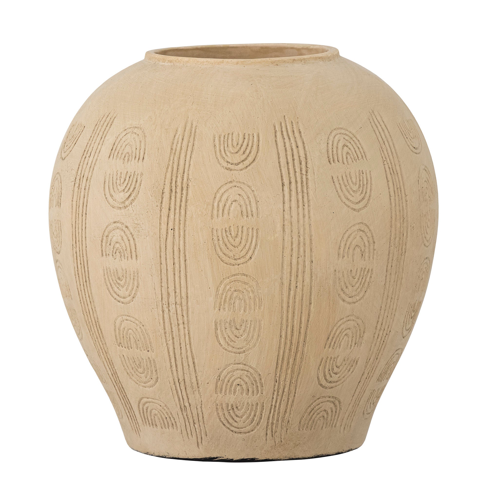 Bloomingville Taym Deco Vase, Nature, Terre Cuite