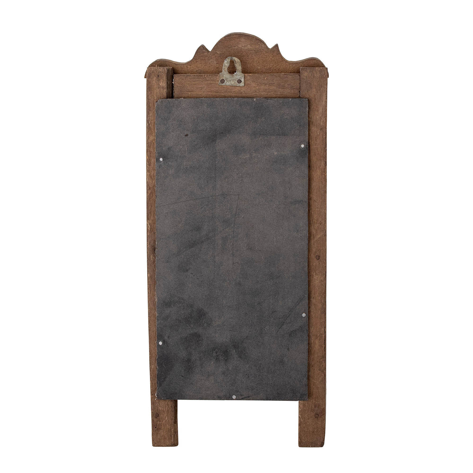 Creative Collection Sehar Miroir avec étagère, Brun, Bois de récupération