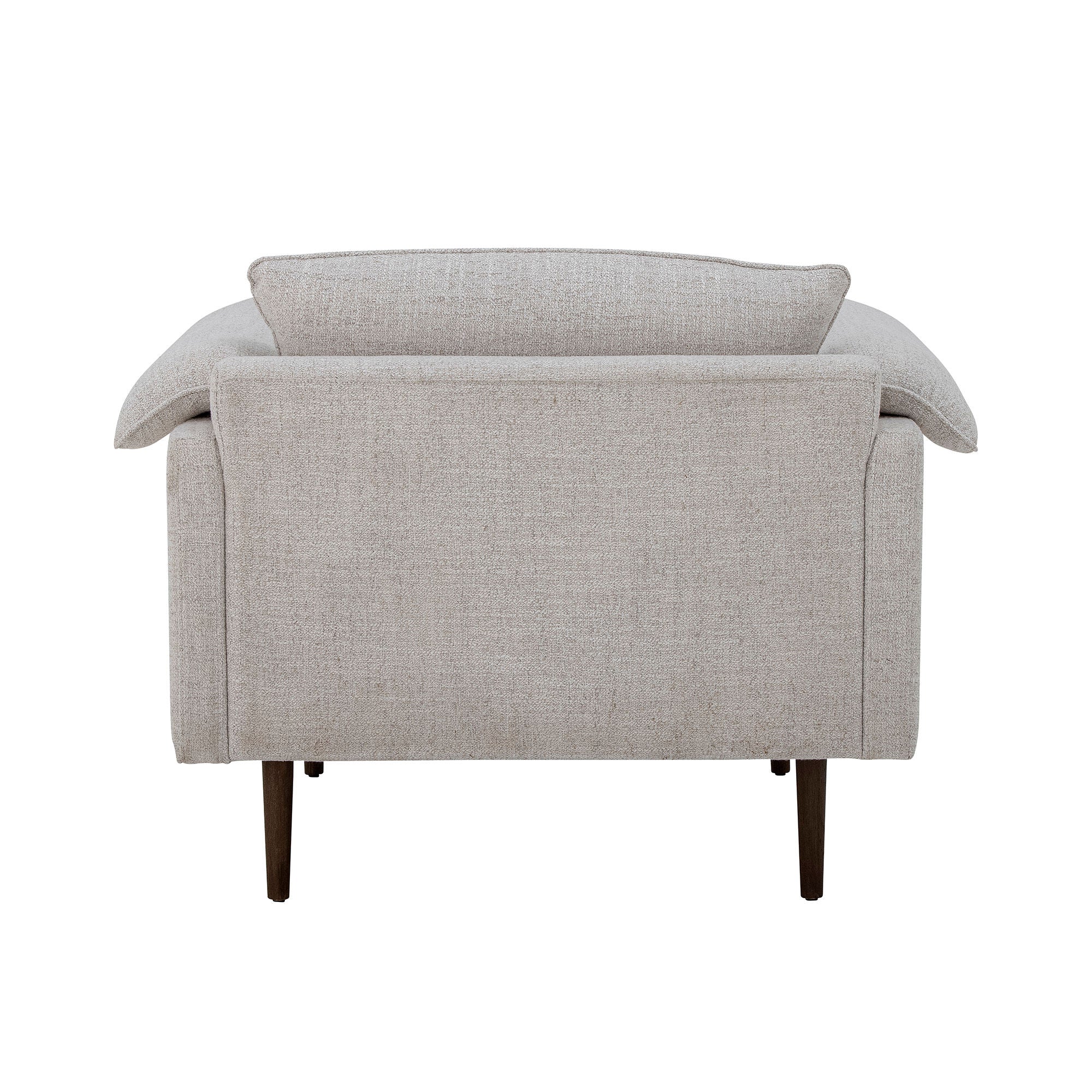 Bloomingville Chesham Loungestoel, Wit, Polyester