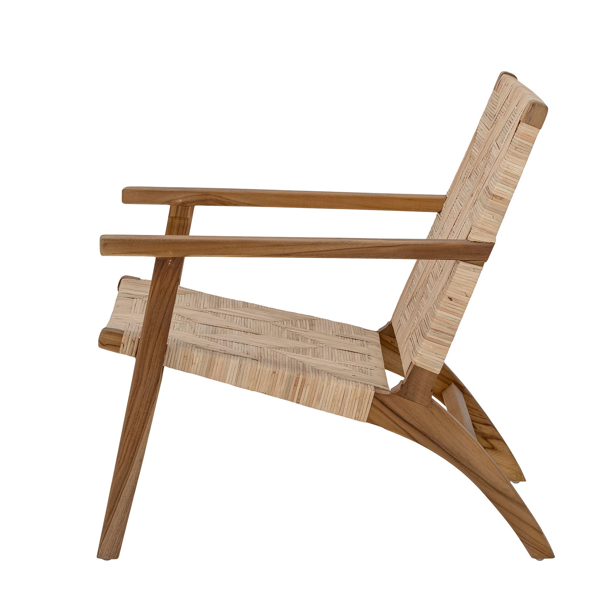 Creative Collection Mills Loungestoel, Bruin, Rotan