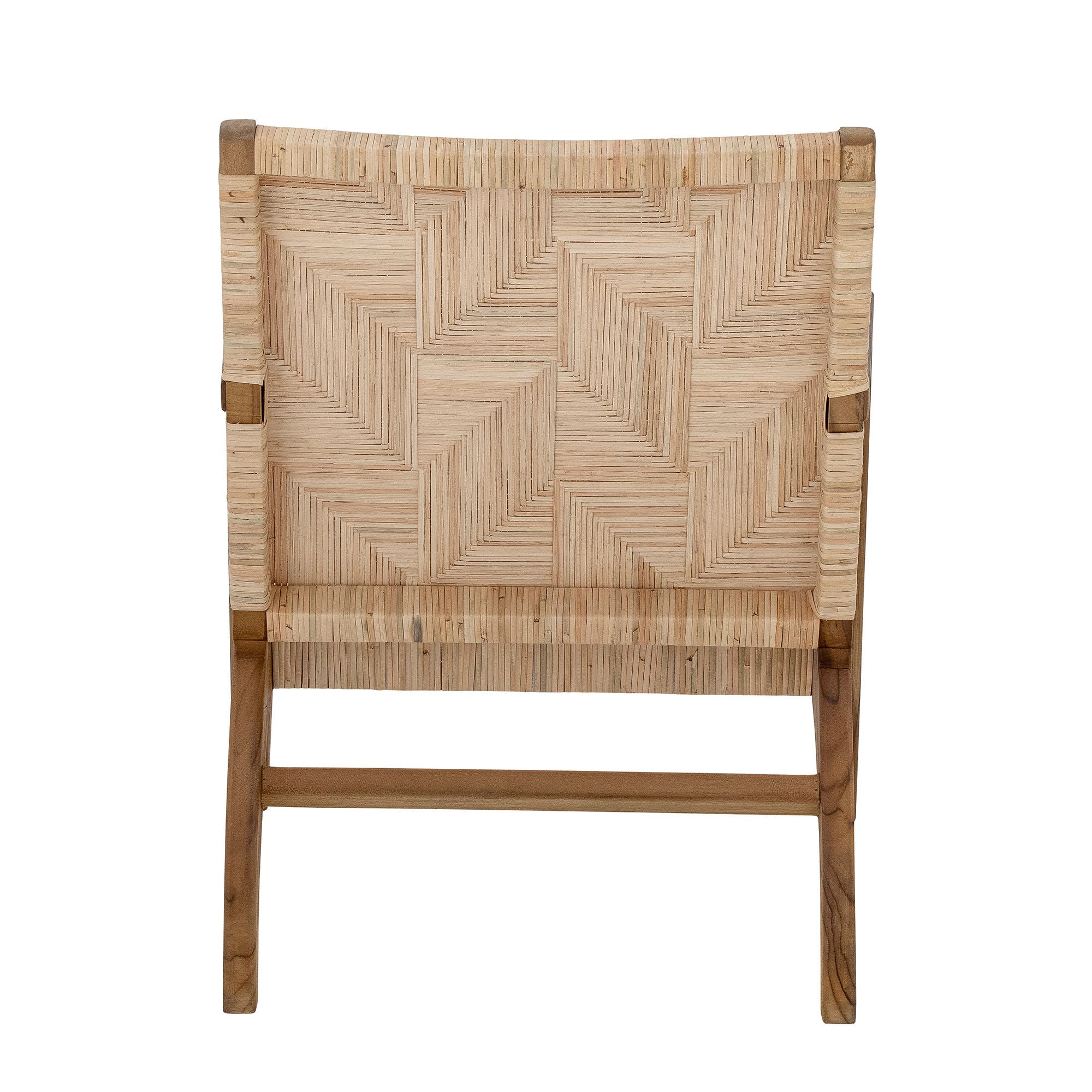 Creative Collection Mills Loungestoel, Bruin, Rotan