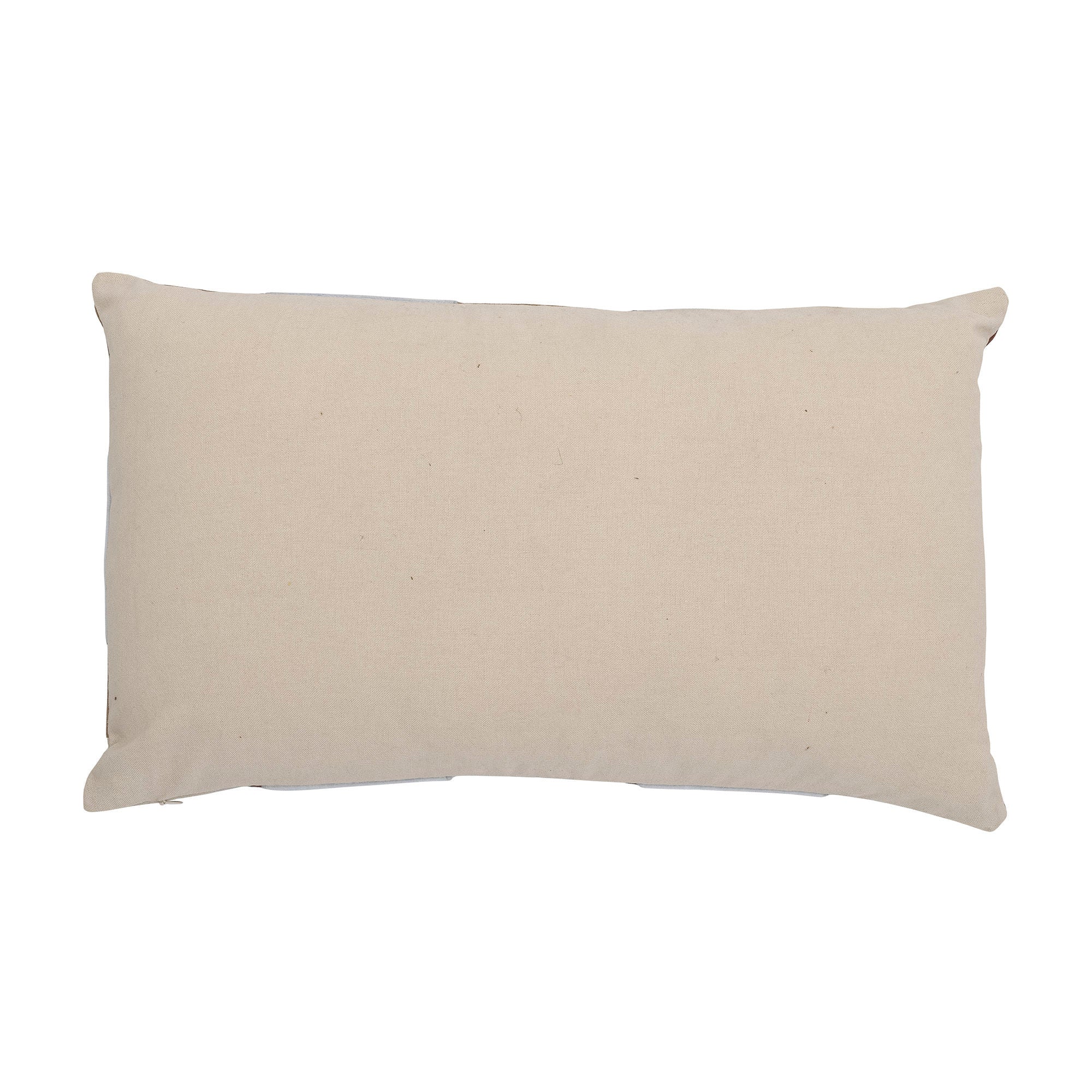 Bloomingville Coussin Corinna, Bleu, Coton