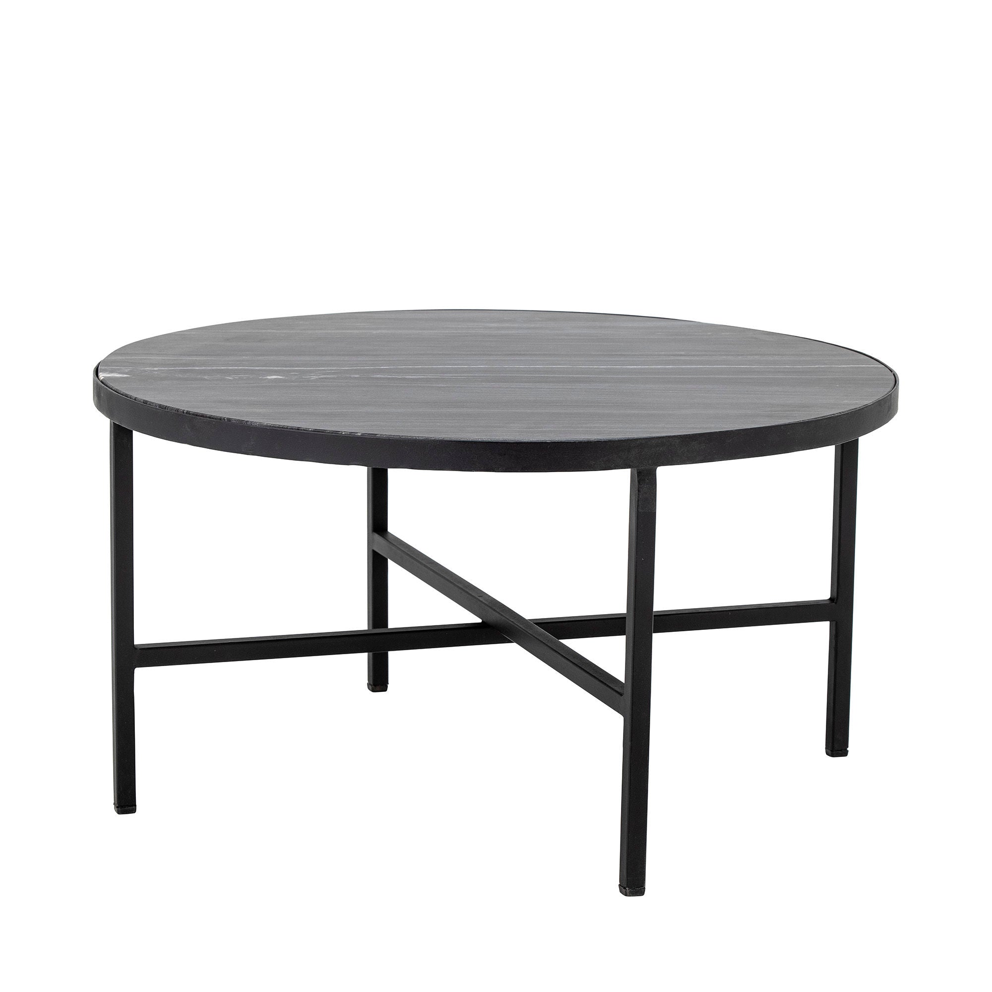 Bloomingville Table basse Estelle, Gris, Marbre